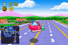 The Simpsons Road Rage screenshot 3 for GameBoy Advance